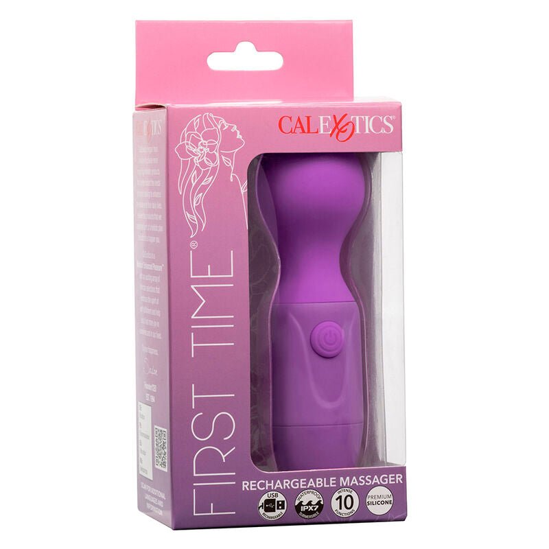 CALEXOTICS - FIRST TIME RECHARGEABLE MASSAGER 10 VIBRATIONS PURPLE - Toys "n" Us