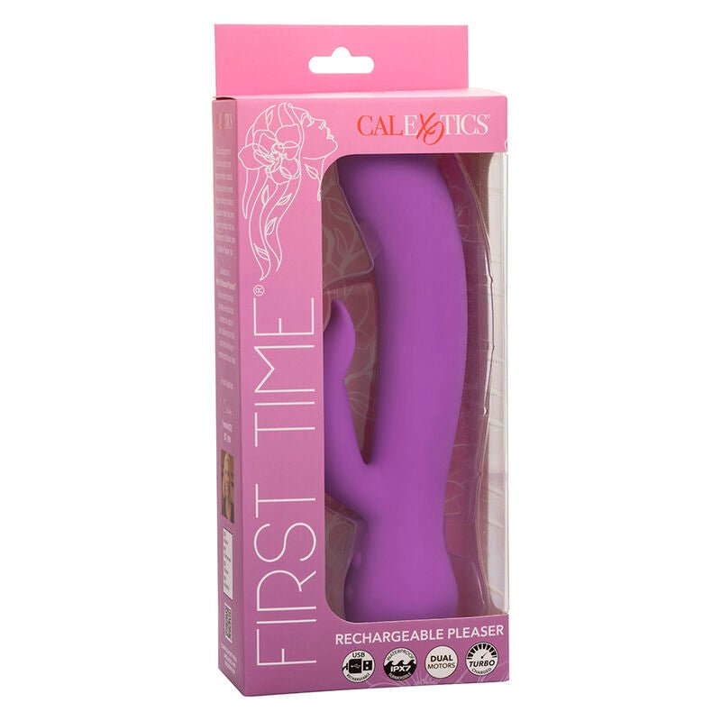 CALEXOTICS - FIRST TIME VIBRATOR PLEASER RECHARGEABLE PURPLE - Toys "n" Us