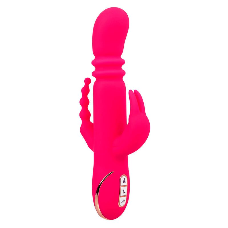 CALEXOTICS - JACK FANTASY TRIPLE HEATED VIBRATOR RABBIT PINK - Toys "n" Us