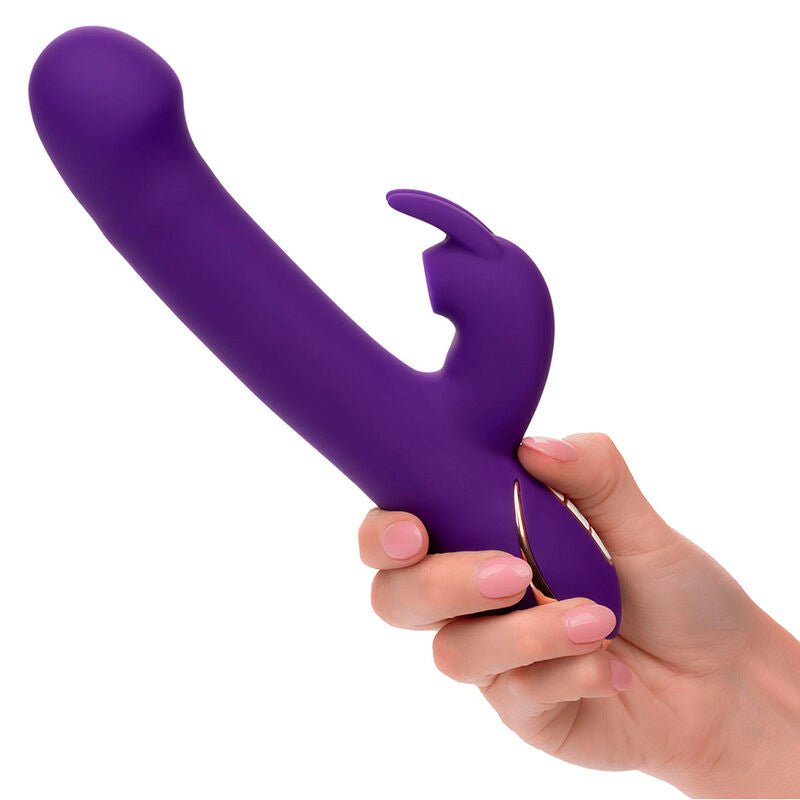 CALEXOTICS - JACK RABBIT VIBRATOR & STIMULATOR 7 VIBRATIONS AND SUCTIONS MODE BLUE - Toys "n" Us