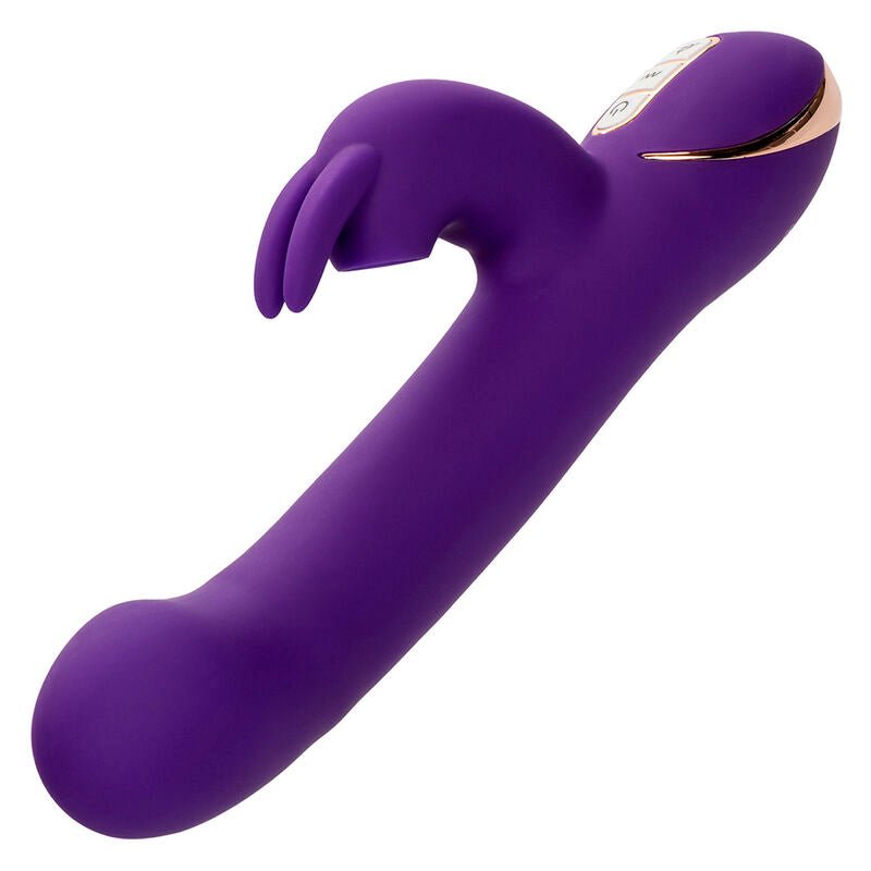 CALEXOTICS - JACK RABBIT VIBRATOR & STIMULATOR 7 VIBRATIONS AND SUCTIONS MODE BLUE - Toys "n" Us