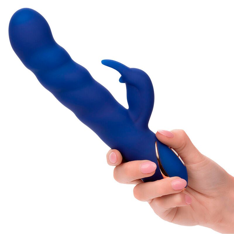 CALEXOTICS - JACK RABBIT VIBRATOR WAVE MOTION BLUE - Toys "n" Us