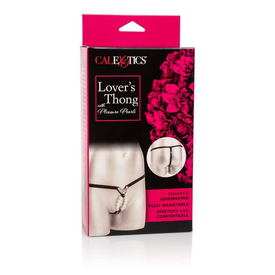 CALEXOTICS - LOVERS TANGA W. PÉROLAS DE PRAZER - Toys "n" Us