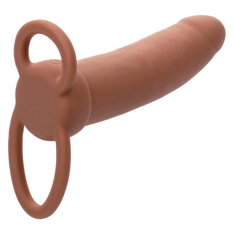 CALEXOTICS - MAXX THICK DUAL PENETRATOR 10 VIBRATIONS BROWN - Toys "n" Us