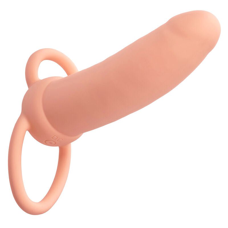CALEXOTICS - MAXX THICK DUAL PENETRATOR 10 VIBRATIONS FLESH - Toys "n" Us