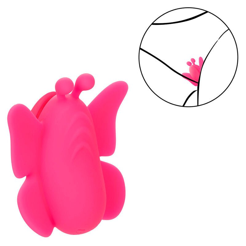 CALEXOTICS - NEON VIBES THE FLUTTER VIBE STIMULATOR 10 VIBRATIONS PINK - Toys "n" Us