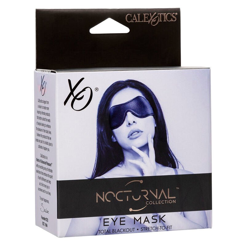 CALEXOTICS - NOCTURNAL EYE MASK PVC LEATHER BLACK - Toys "n" Us