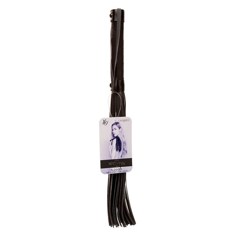 CALEXOTICS - NOCTURNAL FLOGGER LEATHER BLACK - Toys "n" Us