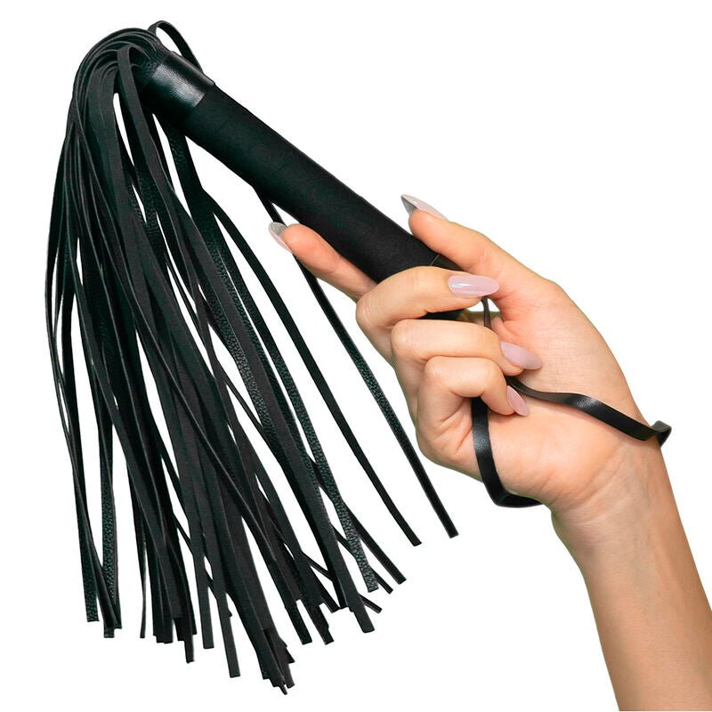 CALEXOTICS - NOCTURNAL FLOGGER LEATHER BLACK - Toys "n" Us