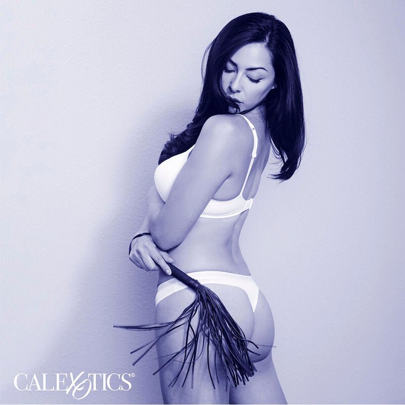 CALEXOTICS - NOCTURNAL FLOGGER LEATHER BLACK - Toys "n" Us