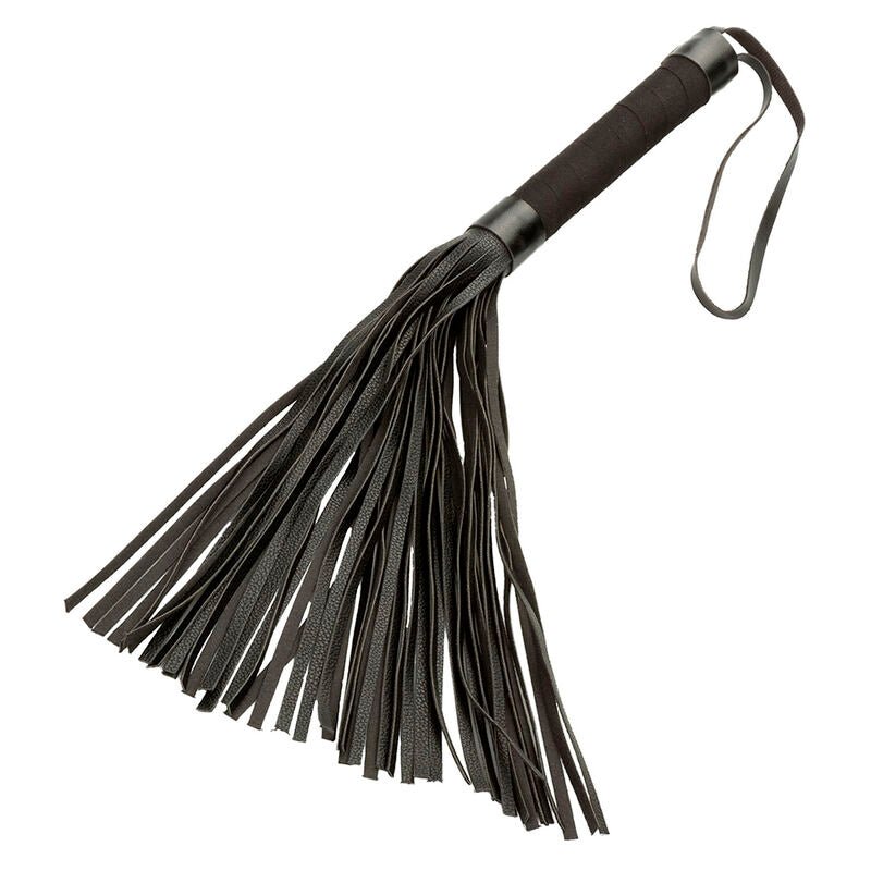 CALEXOTICS - NOCTURNAL FLOGGER LEATHER BLACK - Toys "n" Us