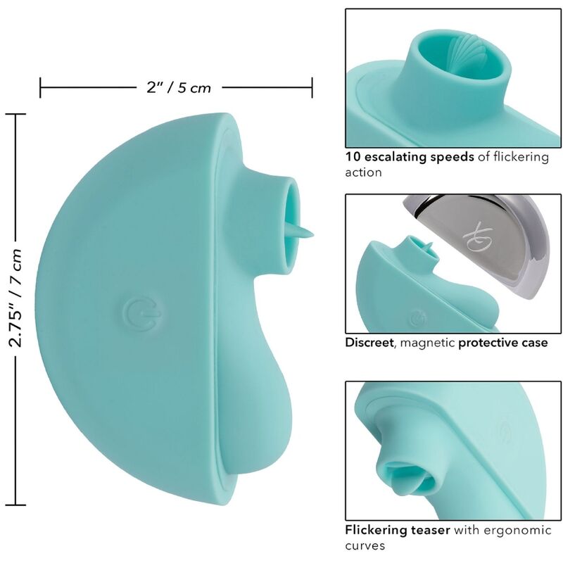 CALEXOTICS - OVATION RAVE STIMULATOR AQUA GREEN - Toys "n" Us