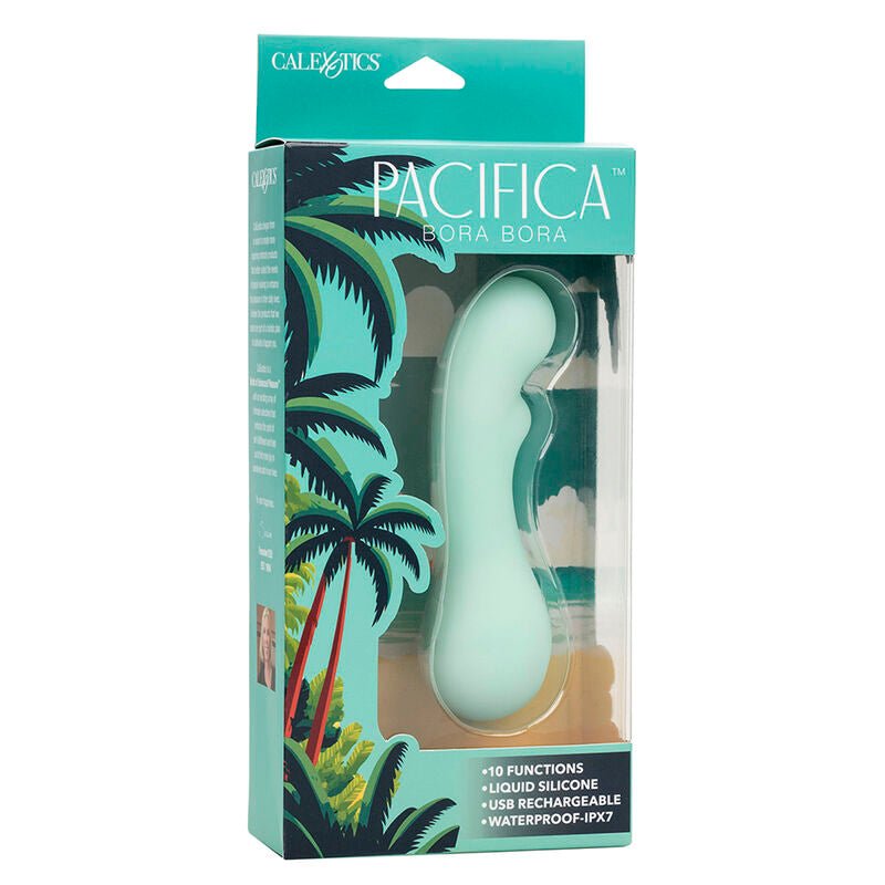 CALEXOTICS - PACIFICA BORA BORA ESTIMULATOR G SPOT 10 VIBRATIONS AQUA - Toys "n" Us