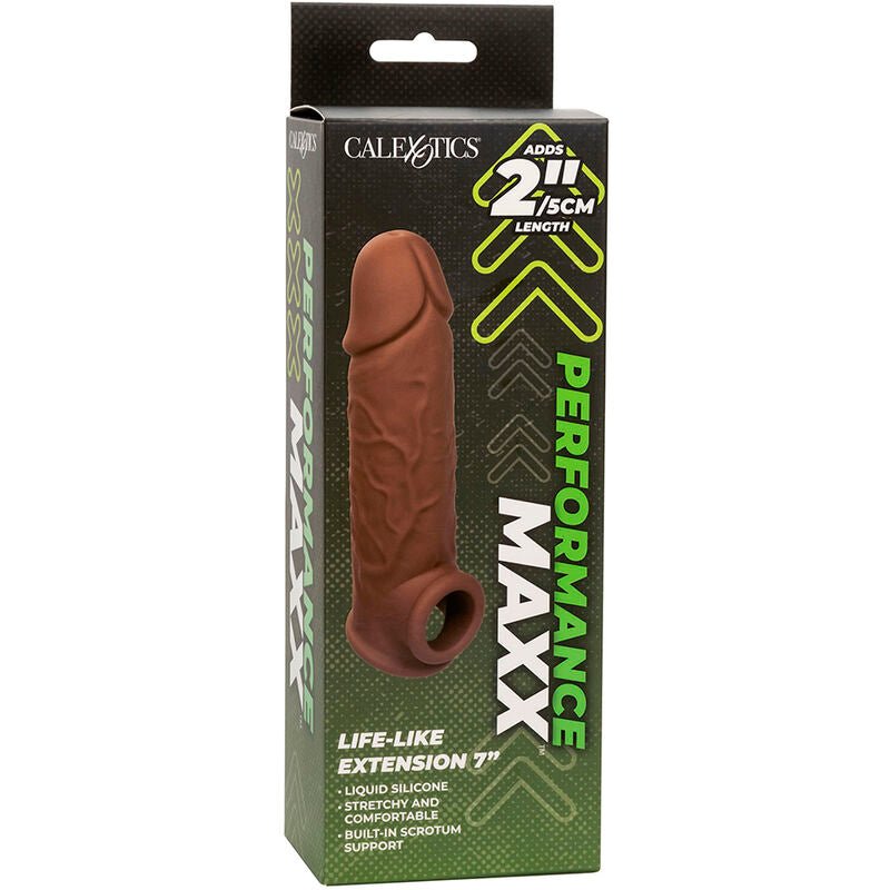 CALEXOTICS - PERFORMANCE MAXX LIFE - LIKE EXTENSION 7 PELE MARROM - Toys "n" Us
