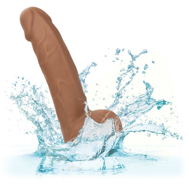CALEXOTICS - PREGOS DE SILICONE 15.24 CM CASTANHO - Toys "n" Us