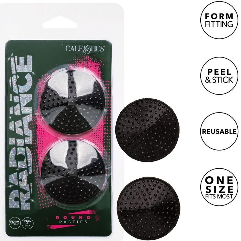 CALEXOTICS - RADIANCE TAMPAS PARA BICOS DE JÓIAS EM FORMA REDONDA - Toys "n" Us