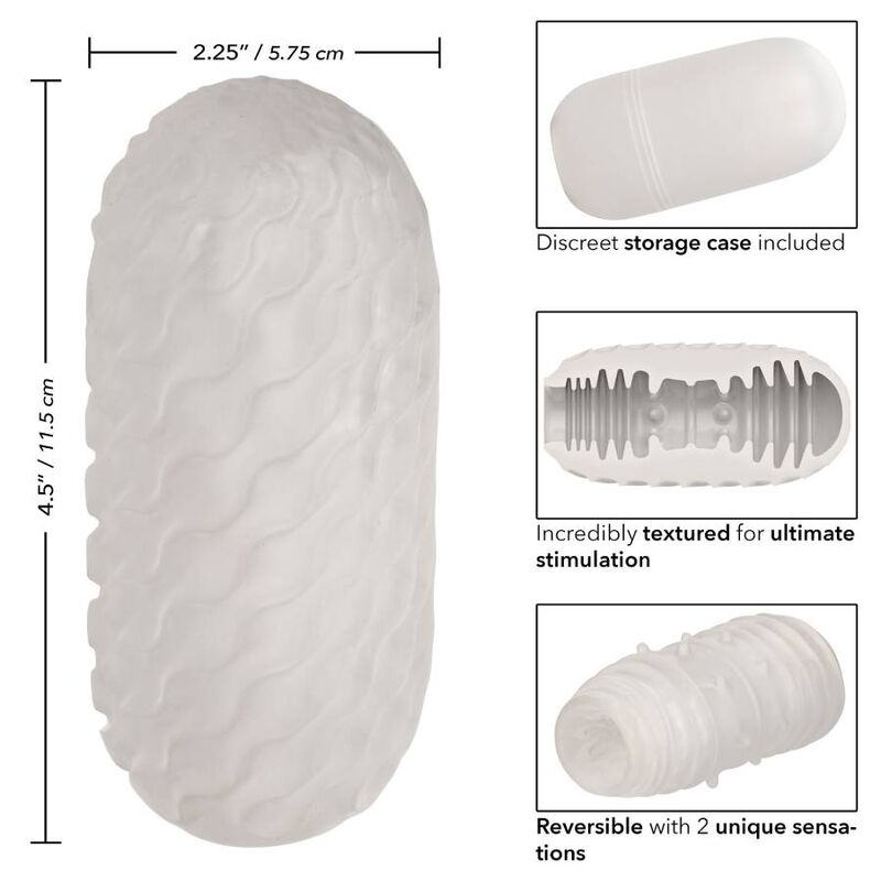 CALEXOTICS - REVERSÍVEL RIBBED STROKER - Toys "n" Us
