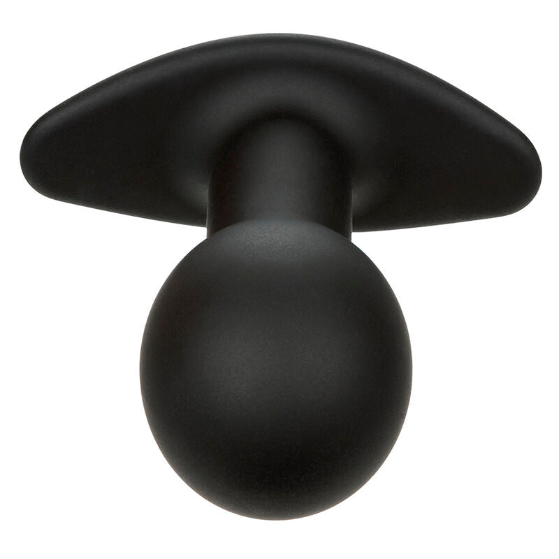 CALEXOTICS - ROCK BOTTOM ANAL PLUG 10 VIBRATIONS SILICONE BLACK - Toys "n" Us