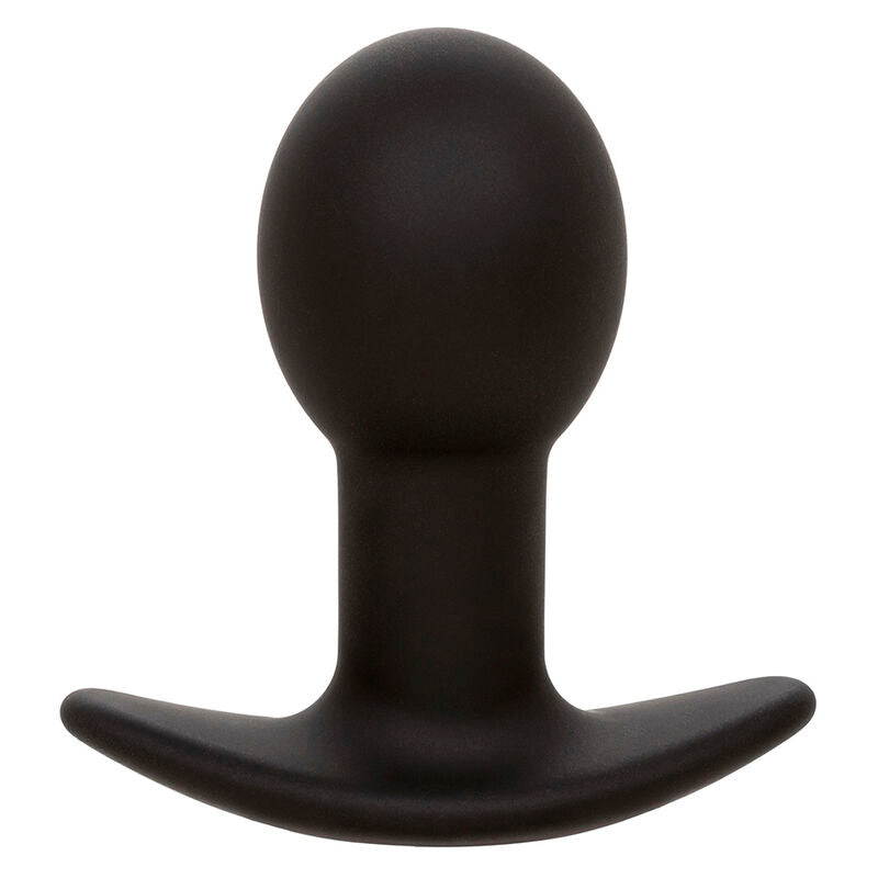 CALEXOTICS - ROCK BOTTOM ANAL PLUG 10 VIBRATIONS SILICONE BLACK - Toys "n" Us