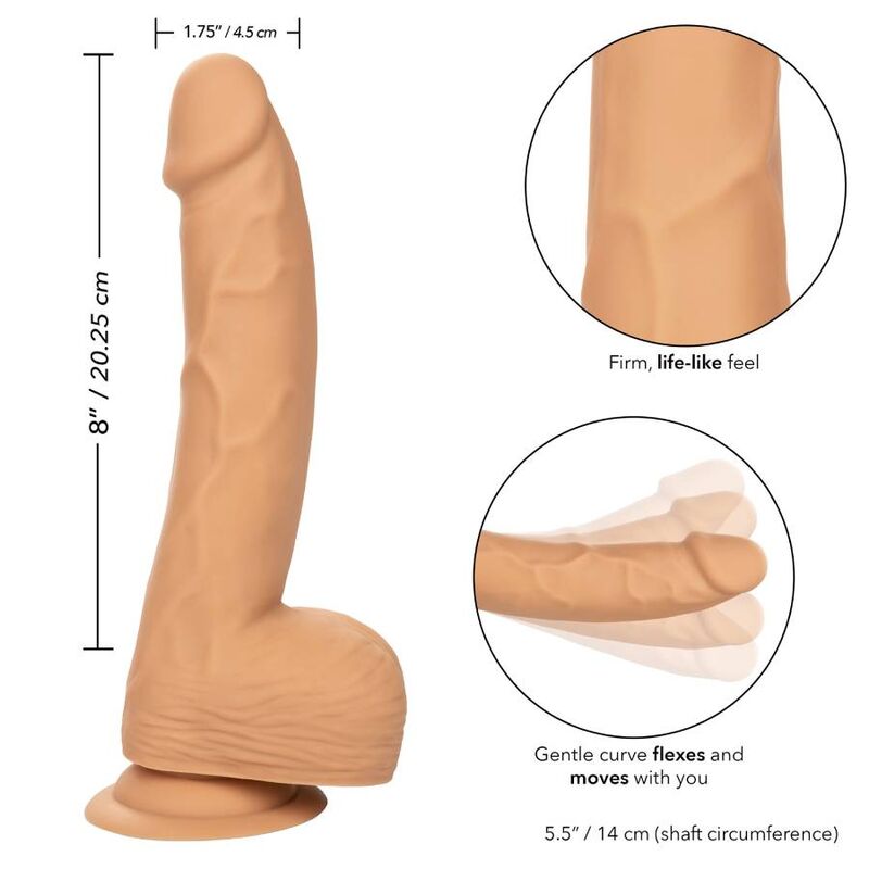 CALEXOTICS - SILICONE STUDS 20.32 CM PELE - Toys "n" Us