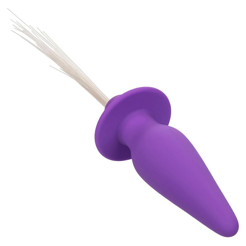 CALEXOTICS - SOUTHERN LIGHTS LIGHT UP ANAL PLUG 10 VIBRATIONS SILICONE PURPLE - Toys "n" Us