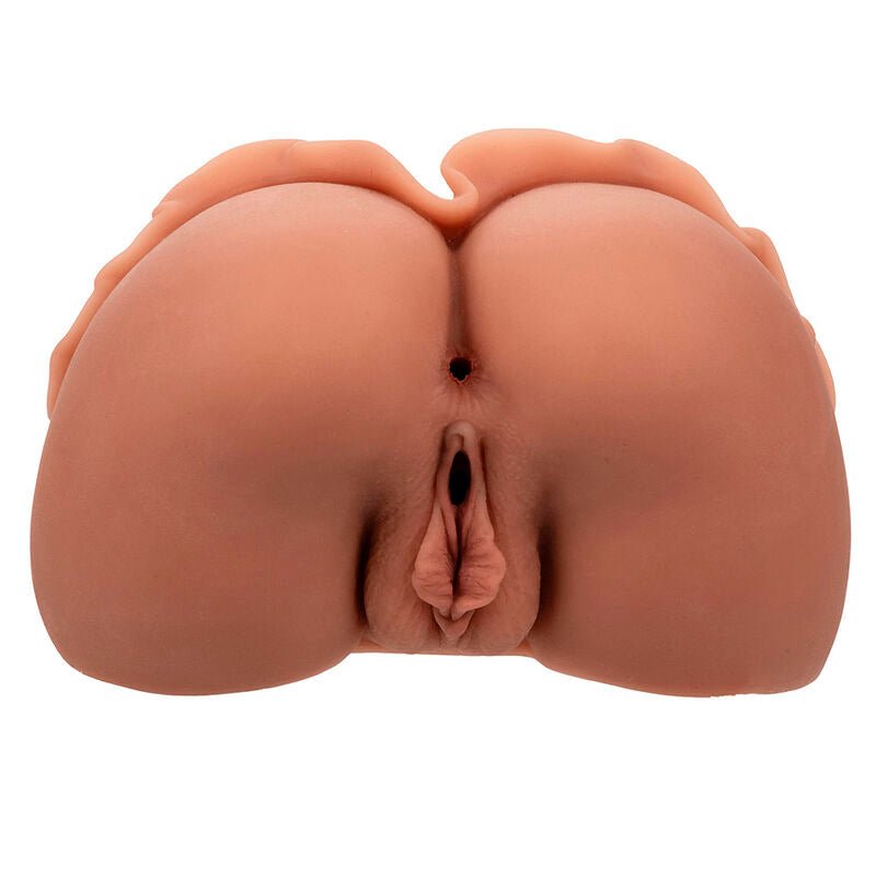 CALEXOTICS - THE HOMECOMING QUEEN DOUBLE REALISTIC MASTURBATOR CARAMEL - Toys "n" Us