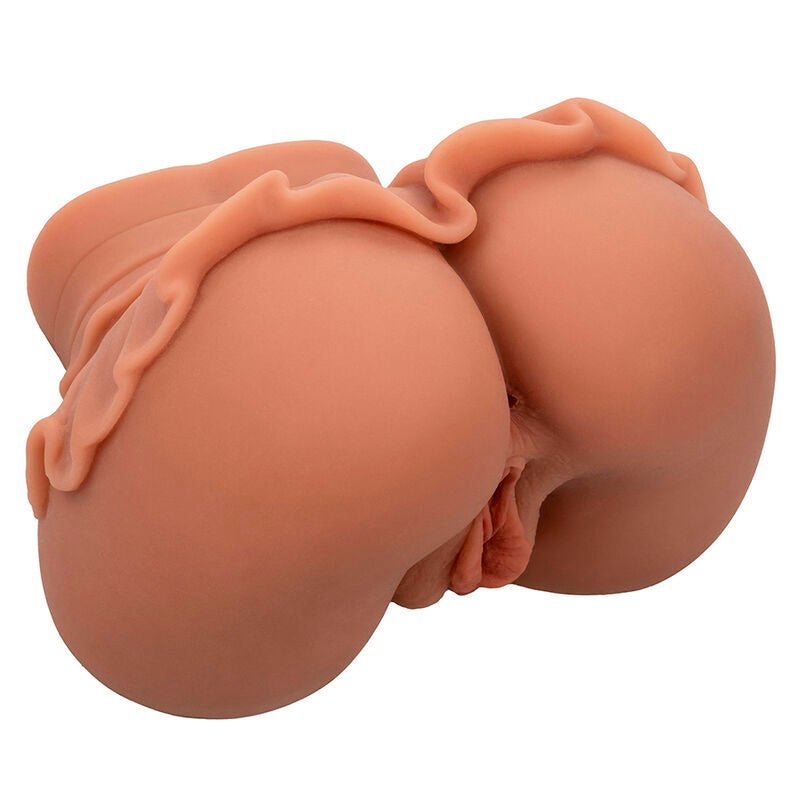 CALEXOTICS - THE HOMECOMING QUEEN DOUBLE REALISTIC MASTURBATOR CARAMEL - Toys "n" Us