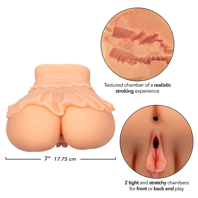 CALEXOTICS - THE PEEP SHOW GIRL DOUBLE REALISTIC MASTURBATOR FLESH - Toys "n" Us