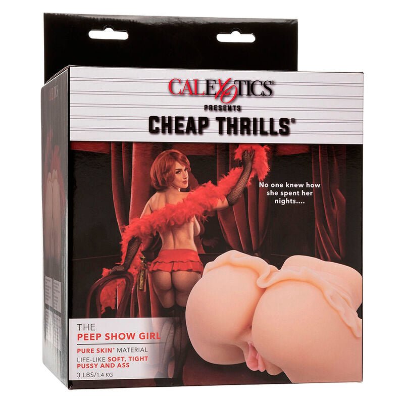 CALEXOTICS - THE PEEP SHOW GIRL DOUBLE REALISTIC MASTURBATOR FLESH - Toys "n" Us