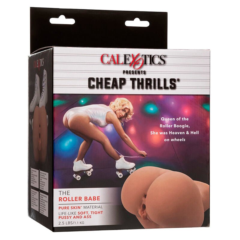 CALEXOTICS - THE ROLLER BABE DOUBLE REALISTIC MASTURBATOR FLESH - Toys "n" Us