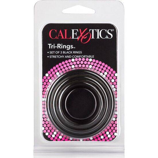 CALEXOTICS - TRI - ANÉIS PRETO - Toys "n" Us