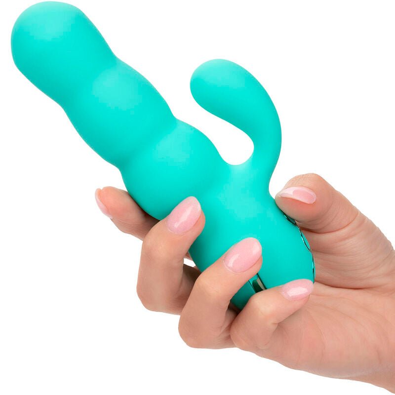 CALEXOTICS - VIBRADOR DEL MAR DIVA RABBIR AQUA GREEN POR CALIFORNIA DREAMING - Toys "n" Us