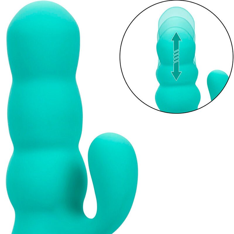 CALEXOTICS - VIBRADOR DEL MAR DIVA RABBIR AQUA GREEN POR CALIFORNIA DREAMING - Toys "n" Us