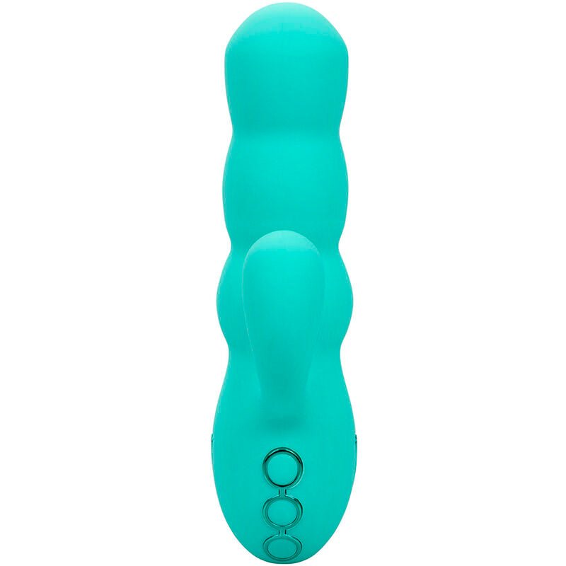 CALEXOTICS - VIBRADOR DEL MAR DIVA RABBIR AQUA GREEN POR CALIFORNIA DREAMING - Toys "n" Us
