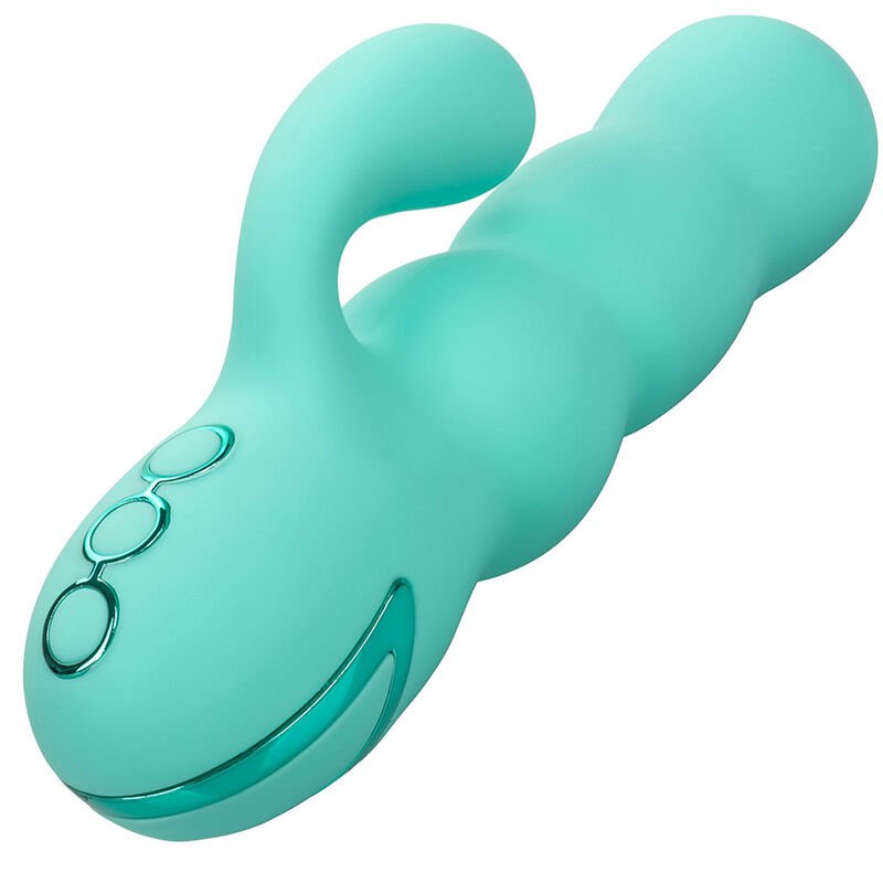 CALEXOTICS - VIBRADOR DEL MAR DIVA RABBIR AQUA GREEN POR CALIFORNIA DREAMING - Toys "n" Us