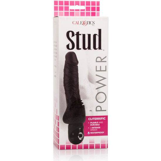 CALEXOTICS - VIBRADOR POWER STUD CLITERRIFIC PRETO - Toys "n" Us