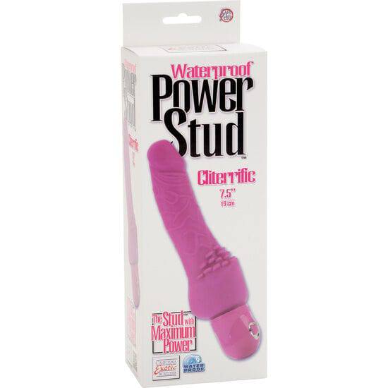 CALEXOTICS - VIBRADOR POWER STUD CLITERRIFIC ROSA - Toys "n" Us
