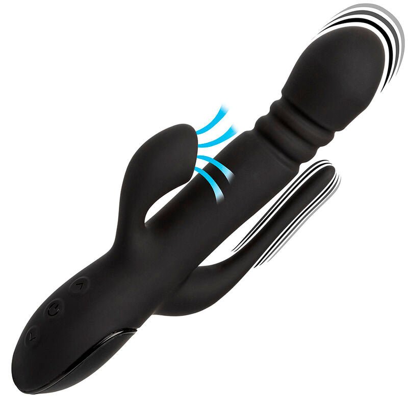 CALEXOTICS - VIBRADOR TRIPLO EUPHORIA PRETO - Toys "n" Us