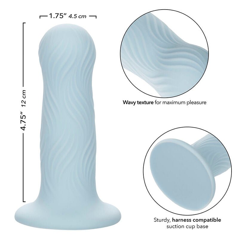 CALEXOTICS - WAVE RIDER FOAM ANAL PLUG BLUE - Toys "n" Us