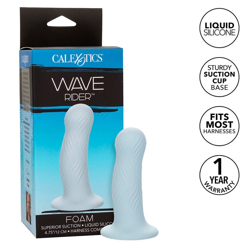 CALEXOTICS - WAVE RIDER FOAM ANAL PLUG BLUE - Toys "n" Us