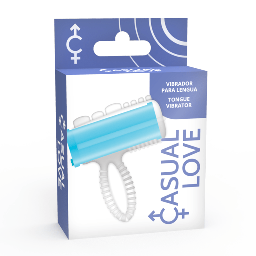 CASUAL LOVE - LÍNGUA DE ANEL VIBRANDO AZUL - Toys "n" Us