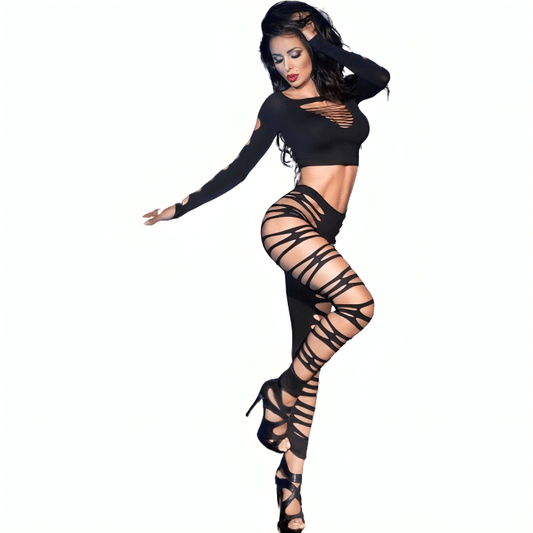 CHILIROSE - CR 3654 TOP & LEGGINS ROSA S/M - Toys "n" Us