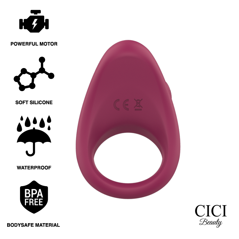 CICI BEAUTY - ANEL VIBRANTE DE SILICONE PREMIUM - Toys "n" Us