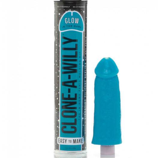 CLONE A WILLY - CLONER DE PÊNIS AZUL LUMINESCENTE COM VIBRADOR - Toys "n" Us