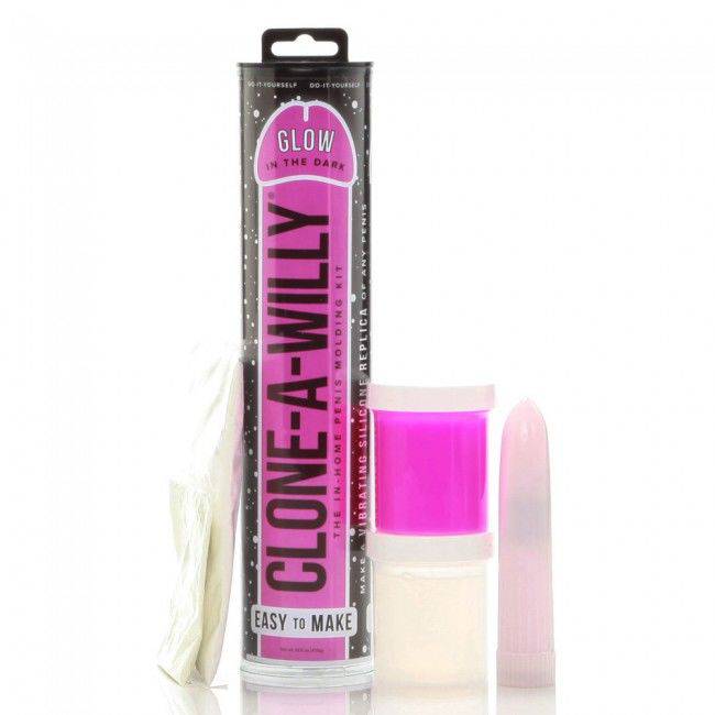 CLONE A WILLY - CLONER DE PÊNIS ROSA LUMINESCENTE COM VIBRADOR - Toys "n" Us