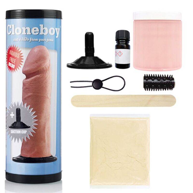 CLONEBOY - DILDO E TAMPA DE SUCÇÃO ROSA - Toys "n" Us