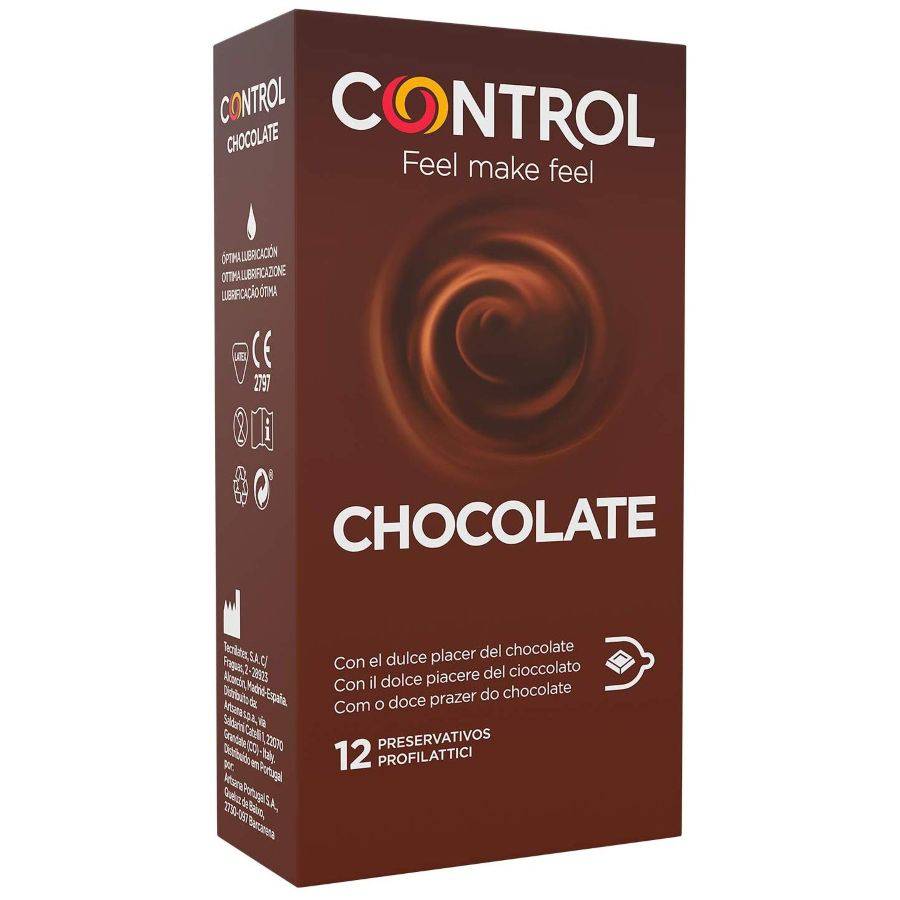 CONTROL - ADAPTA CHOCOLATE CONDOMS 12 UNITS - Toys "n" Us