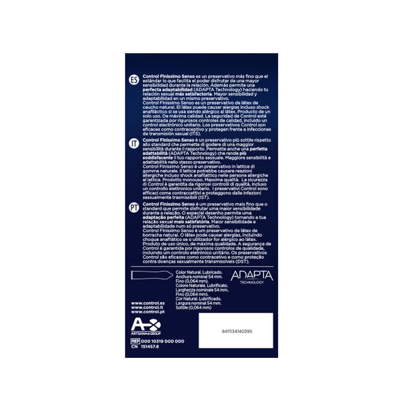 CONTROL - ADAPTA CONDOMS 24 UNITS - Toys "n" Us