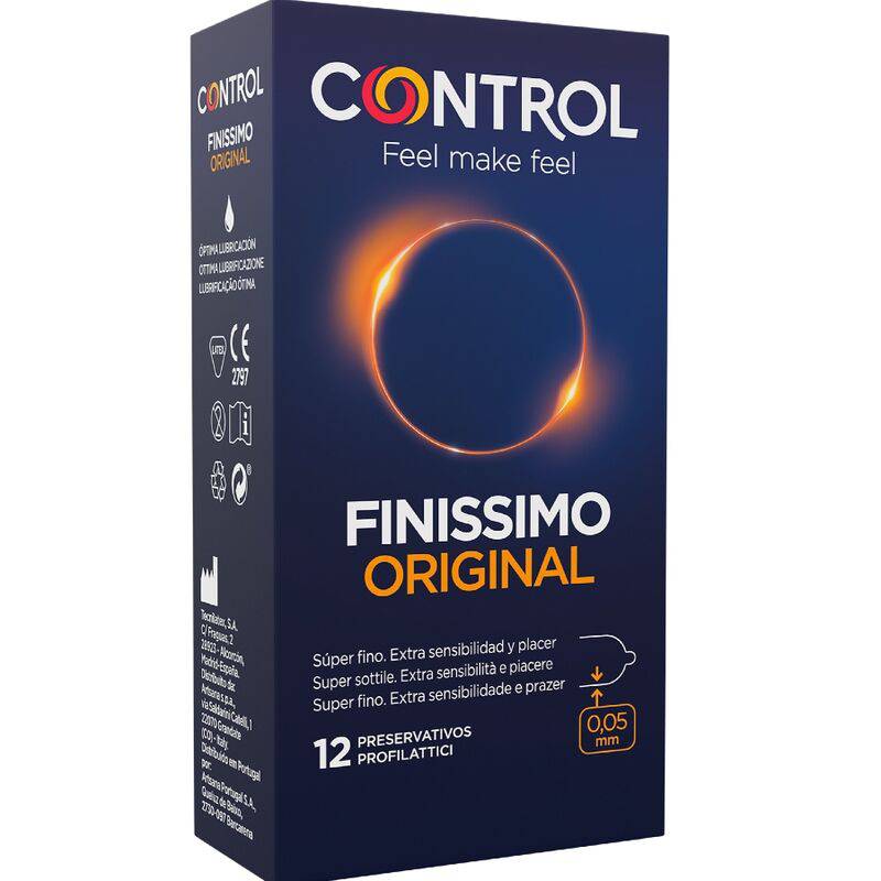 CONTROL - FINISSIMO CONDOMS 12 UNITS - Toys "n" Us