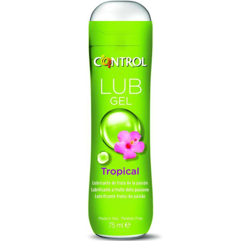 CONTROL - GEL LUBRIFICANTE LUB TROPICAL 75 ML - Toys "n" Us